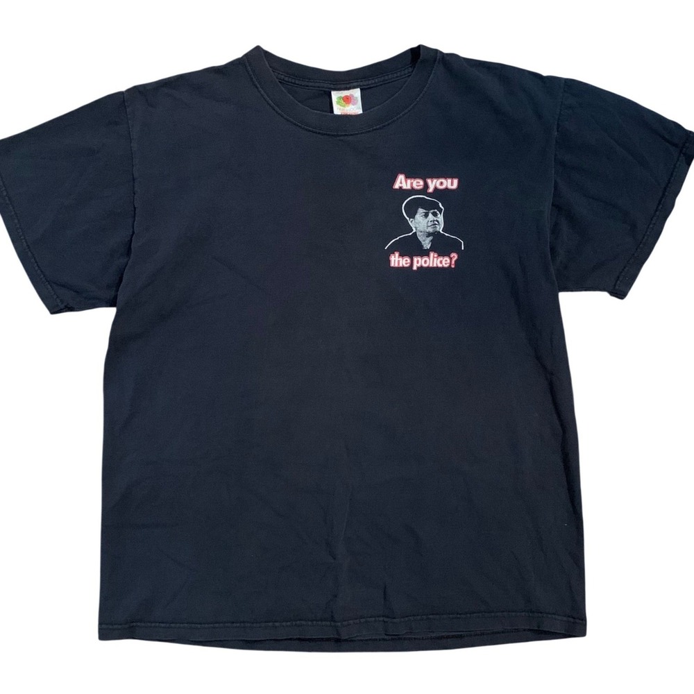 2009 Blues Brothers Borger Band‎ Fruit of the Loom Graphic T-Shirt Black Mens L - Picture 2 of 6